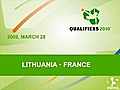 Lithuania - France | BahVideo.com