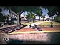 Skate 2 - quad kickflip over crazy big gap  | BahVideo.com