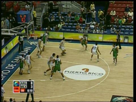 Quarter Final - ARG vs MEX FIBA Americas Championship 2009  | BahVideo.com