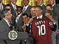 Obama se compara con Messi | BahVideo.com