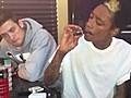 Hella Trees Wiz Khalifa amp Berner Smokers Blog Behind The Scenes Rolling Papers Tour  | BahVideo.com