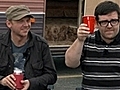 A Drink With Simon Pegg and Nick Frost | BahVideo.com