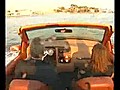 Suda giden arabadan h z rekoru | BahVideo.com