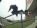 Skateboard Rail Grind To Faceplant  | BahVideo.com