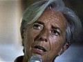 IMF s chief Christine Lagarde says global  | BahVideo.com
