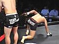 MMA backflip fail off the cage | BahVideo.com