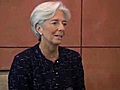 Lagarde bigger IMF say for China | BahVideo.com