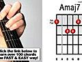 Amaj7 Guitar Chord Lesson | BahVideo.com
