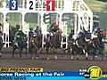Horse Racing at the Big Fresno Fair | BahVideo.com