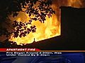 Fire Destroys Several Winston-Salem Apartments | BahVideo.com