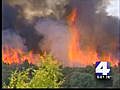 Crews battle Belen bosque fire | BahVideo.com
