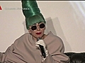 Lady Gaga loves a fire escape | BahVideo.com