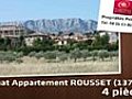 Vente - appartement - ROUSSET 13790 - 298 500  | BahVideo.com
