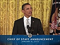 President Obama Names William Daley New Chief  | BahVideo.com