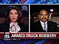 Armored Car Guard Shot Outside Bank | BahVideo.com