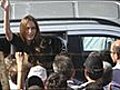 VIDEO Angelina Jolie meets Syrian refugees | BahVideo.com