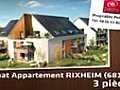 Vente - appartement - RIXHEIM 68170 - 200 000  | BahVideo.com