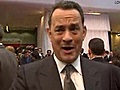 Tom Hanks at Larry Crowne premiere | BahVideo.com