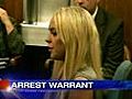 Arrest warrant issued for actress Lindsay Lohan | BahVideo.com