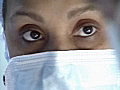 Royalty Free Stock Video SD Footage Operating Room Nurse Talking with Surgeon During Foot Surgery Procedure | BahVideo.com