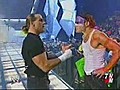 Shawn Michaels and Jeff Hardy vs Chris Jericho  | BahVideo.com