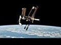 Unique images of shuttle docked to ISS | BahVideo.com
