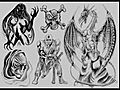 Tattoo designs Fantasy designs  | BahVideo.com