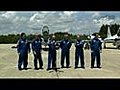 Shuttle astronauts arrive at Cape Canaveral | BahVideo.com
