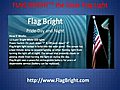 Red White Blue and Green Evolution of The Solar Flag Light | BahVideo.com