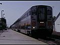 Amtrak 716 highballs Merced CA with a shave and a haircut  | BahVideo.com