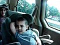 Driving back to FL from CT with my lovely kids | BahVideo.com