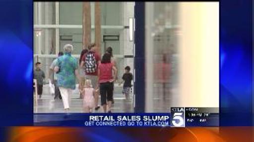 KTLA Consumer Confidential Retail Sales Slump - David Lazarus reports | BahVideo.com