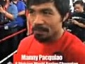 V Exclusive: Manny Pacquiao Media Day; Freddie Roach And Pacman Talk Shane Mosley Fight | BahVideo.com