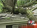 Storm damages local home | BahVideo.com