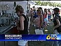 WJAC Takes A Live Train Ride Around Peoples Choice Festival | BahVideo.com
