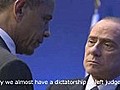 Berlusconi blitzt bei Obama ab | BahVideo.com