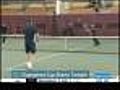 WBZ Sports Producer Plays Tennis Against Courier | BahVideo.com