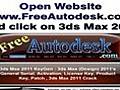 Autodesk 3ds Max 2011 Serial | BahVideo.com