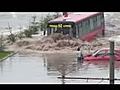 Riding A Bus Through The Flood | BahVideo.com