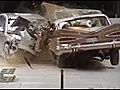 1959 Chevrolet Bel Air vs 2009 Chevrolet Malibu crash test | BahVideo.com