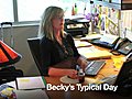 Typical Day for Becky Pickens HD  | BahVideo.com