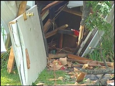 Granger man injured as severe storms damage  | BahVideo.com