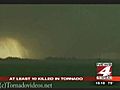 At least 10 killed in tornado | BahVideo.com
