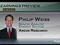 Analyst interview Chevron Earnings Preview with Philip Weiss Argus Research | BahVideo.com