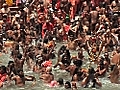 Millions dip in Ganges at world s biggest  | BahVideo.com