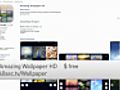 60-Second App - Apple - Amazing Wallpaper HD  | BahVideo.com