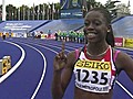 2011 World Youth Championships Desiree Henry wins girls 200m | BahVideo.com