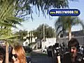 Lindsay Lohan And Sam Eat At Palm Restaurant | BahVideo.com