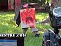 Automated Paintball Sentry vs Little Brother | BahVideo.com