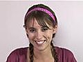How To Make An Inexpensive Ribbon Headband | BahVideo.com